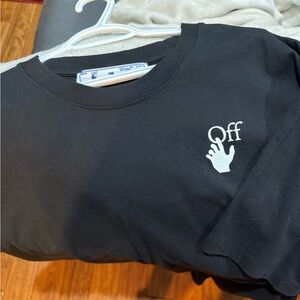 Off-White Gradient Diagonal Arrows Crewneck XL Made in Portugal